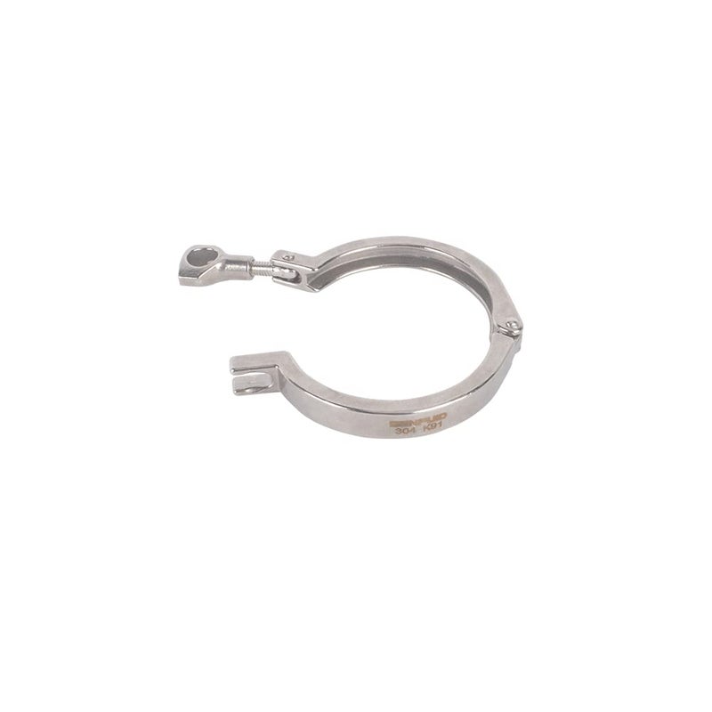 SENFUID 3"" Sanitary Tri Clamp 304 Stainless Steel Clover Heavy Duty Pack of 1 - Image 4